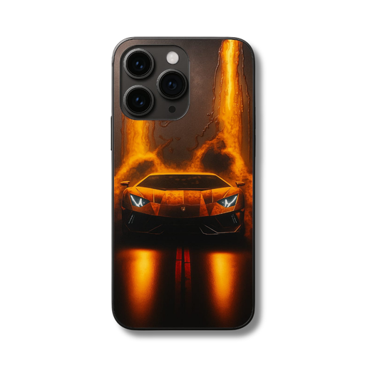 Orange Lambo - All Phone Models - 3D SKIN